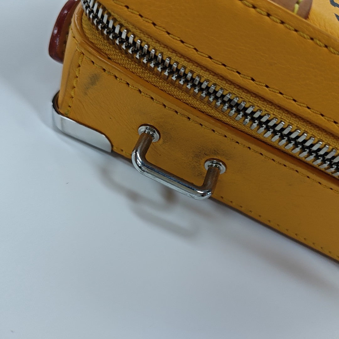 SOFT TRUNK Calfskin Yellow