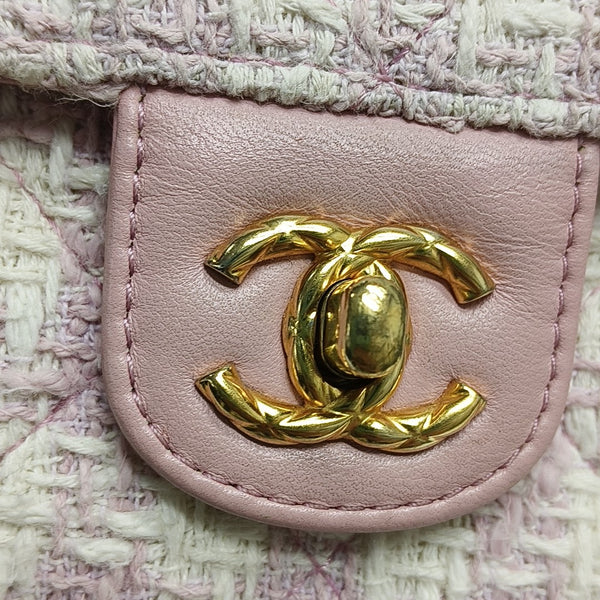 Mini Quilted Wool Pink