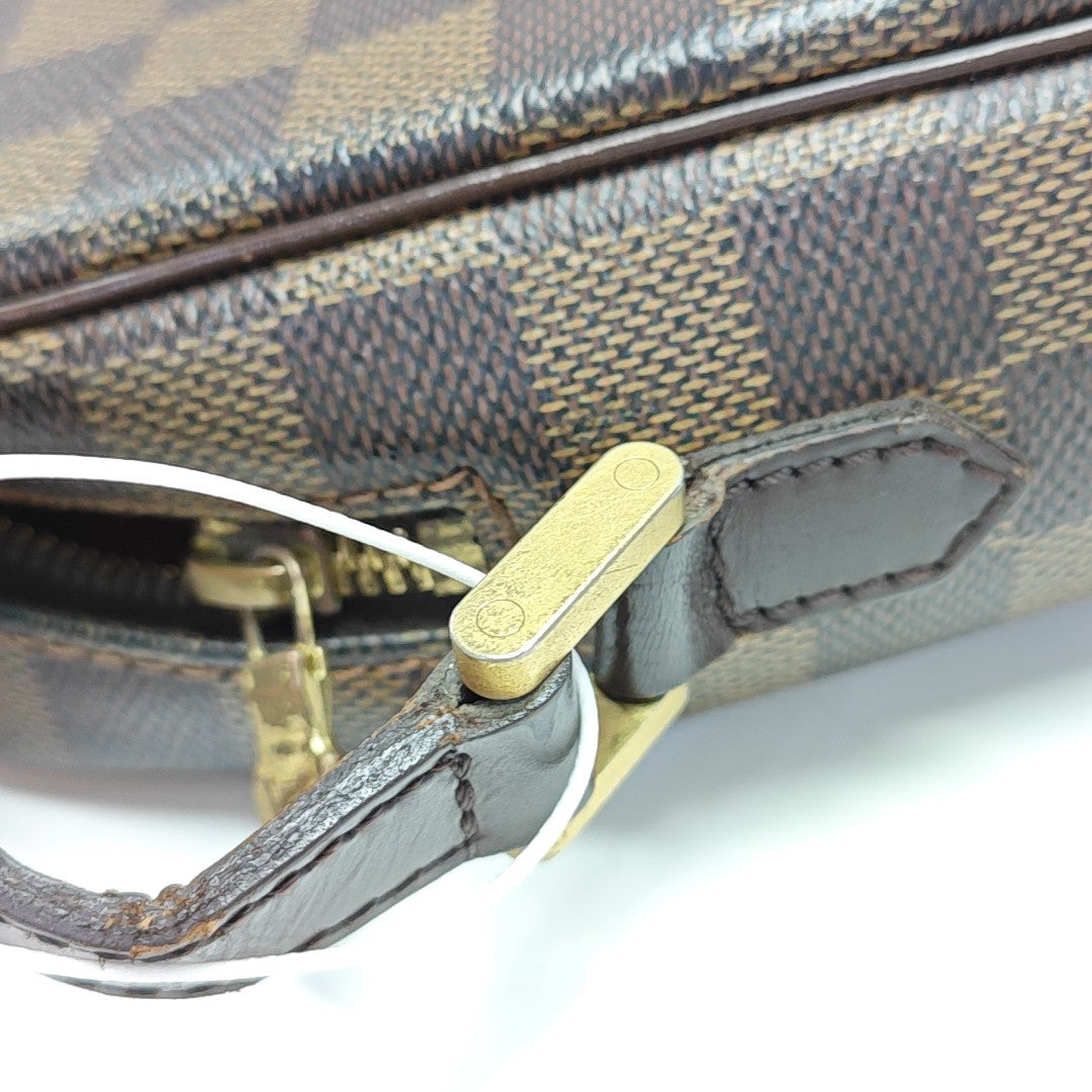 IPANEMA PM Damier Ebene Coated Canvas Brown