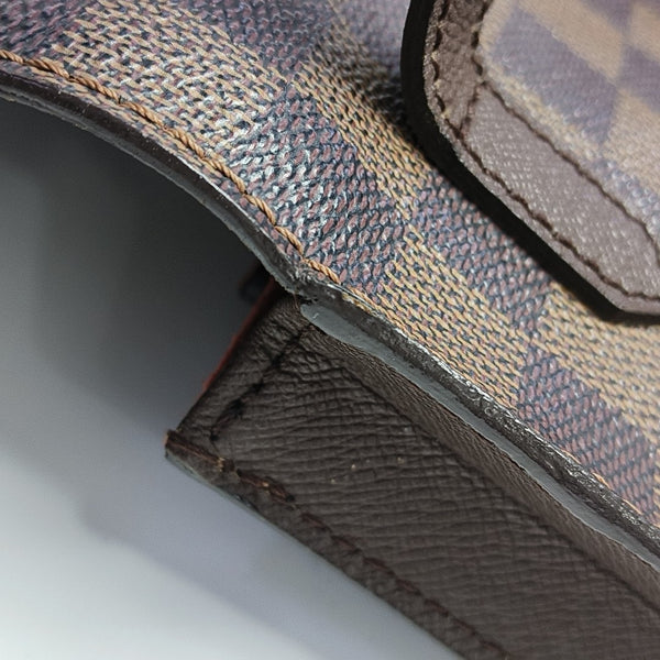 PIMLICO Damier Ebene Coated Canvas Brown