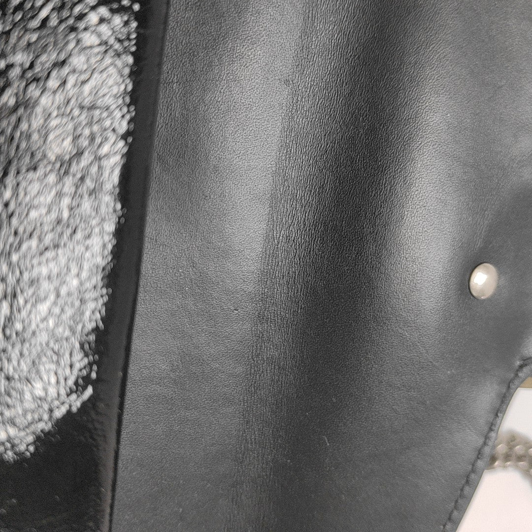 Dionysus Small Monogram Velvet Black