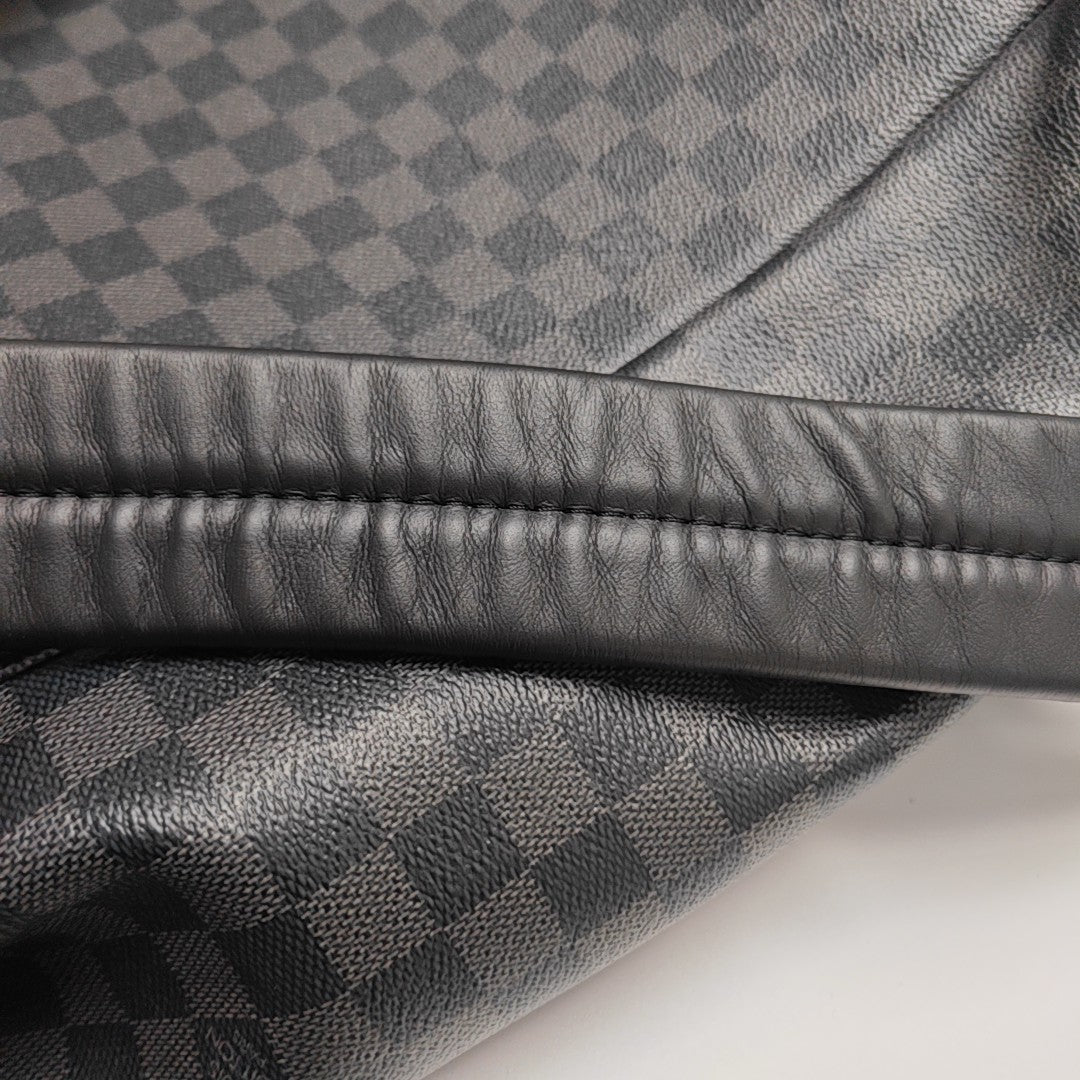 ZACK Damier Graphite Coated Canvas Gray