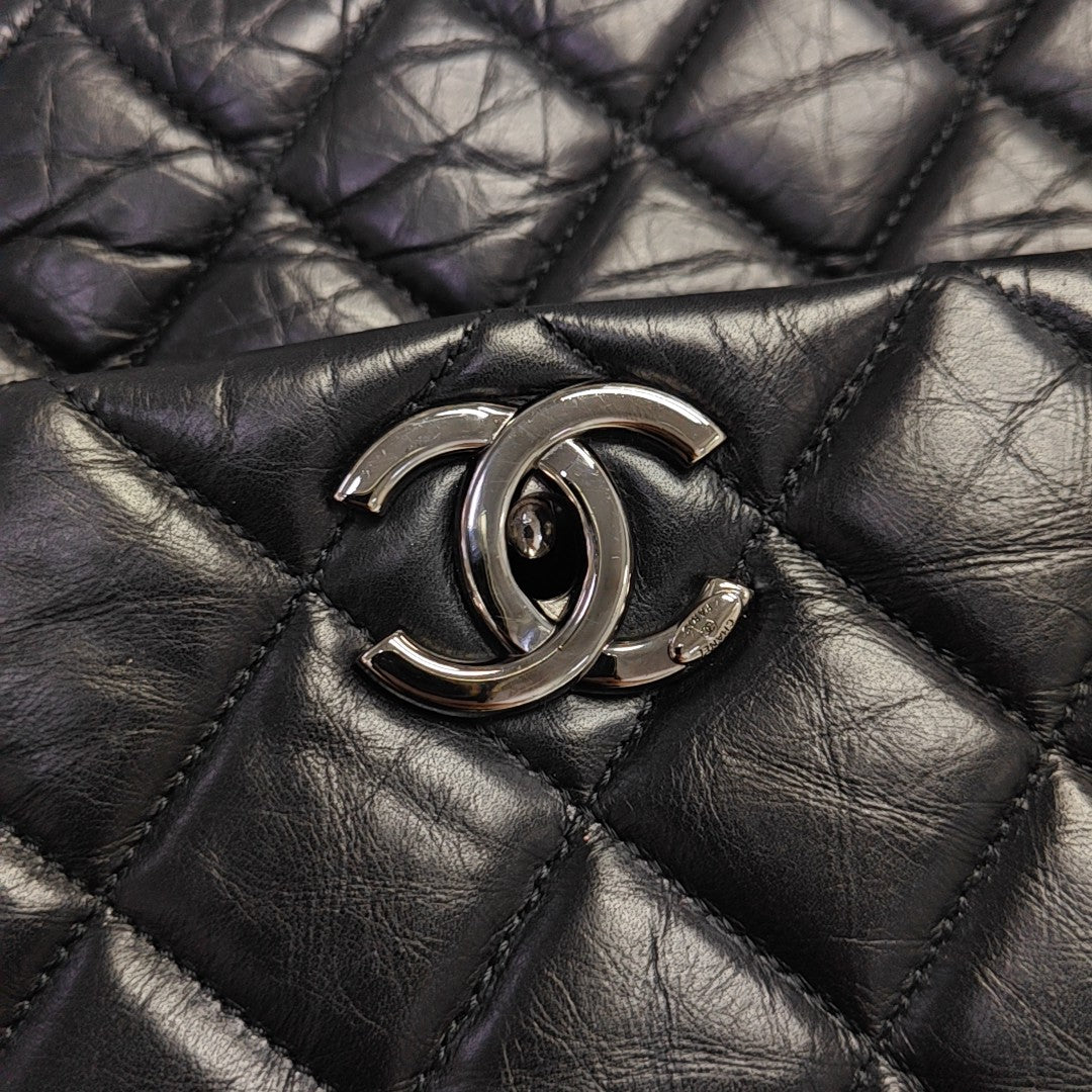 Quilted Calfskin Black