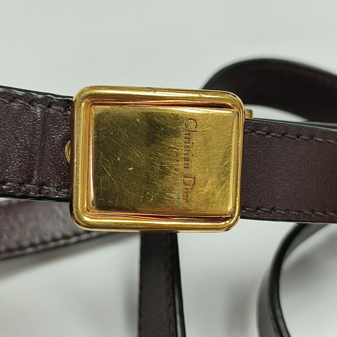 30 Montaigne Oblique Canvas Red
