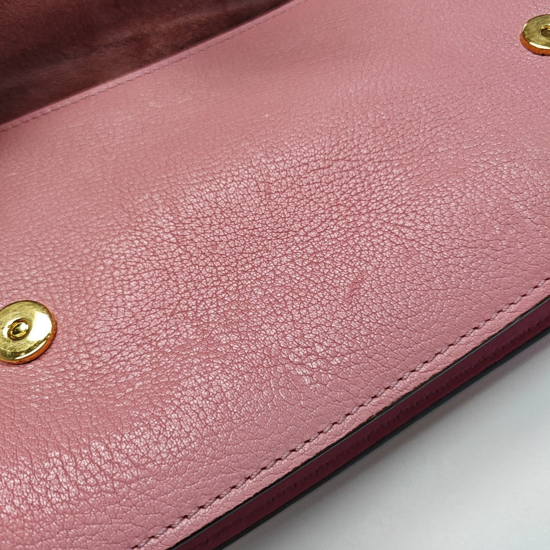 Miu Lady Calfskin Pink