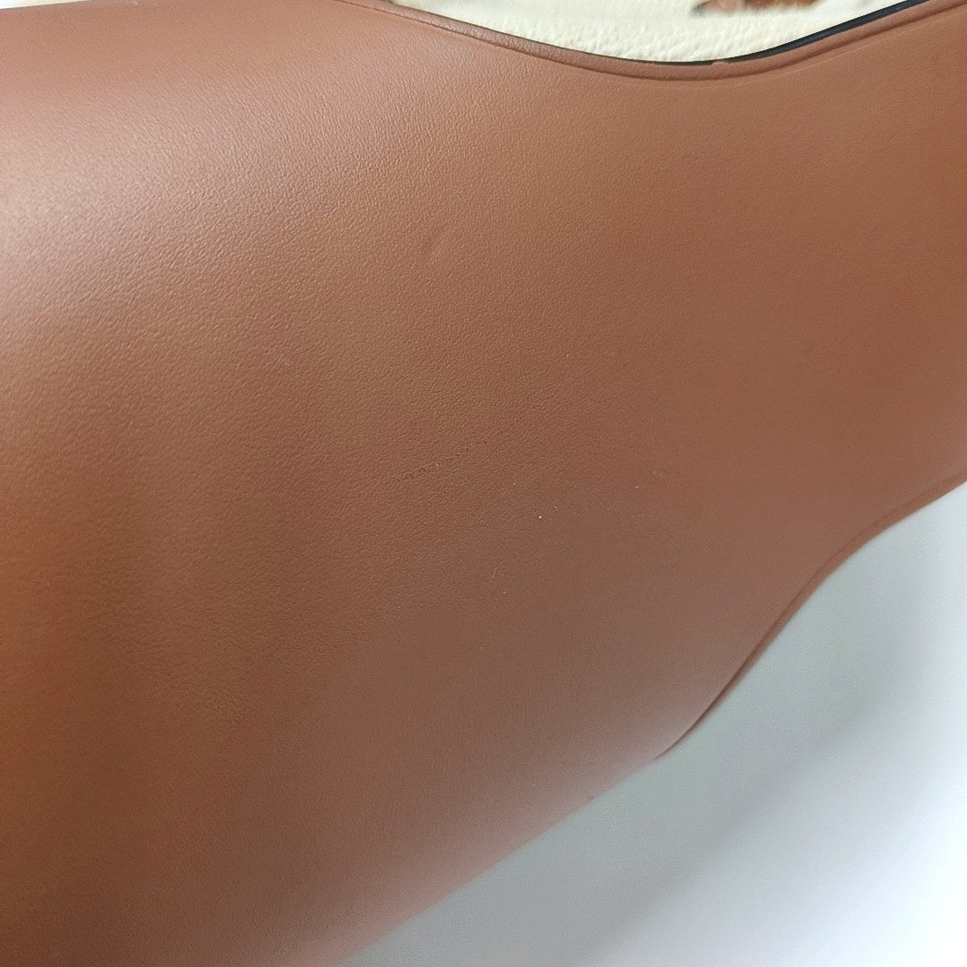 Authenticated pre-owned  Balloon Canvas Brown - Shoulder Bag at Looply