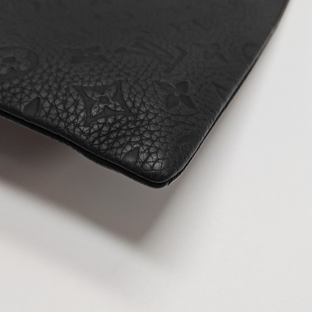 A4 Calfskin Black