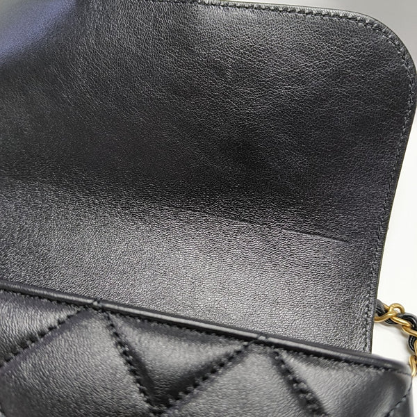 Quilted Lambskin Black