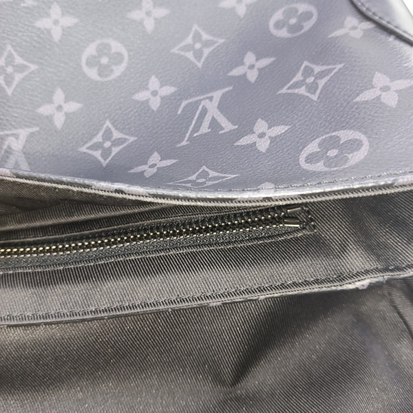 VOYAGER PM Monogram Coated Canvas Black