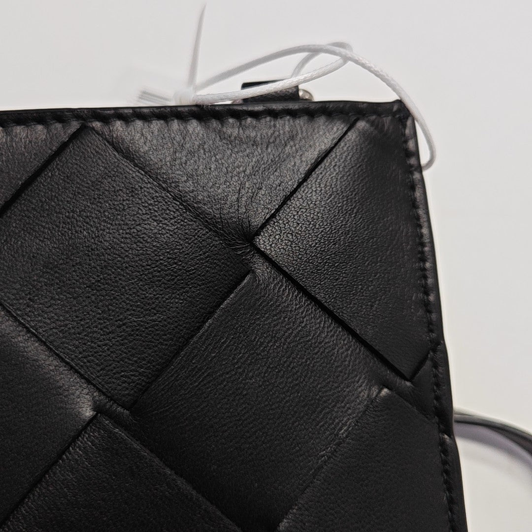 Leather Shoulder Bag Black