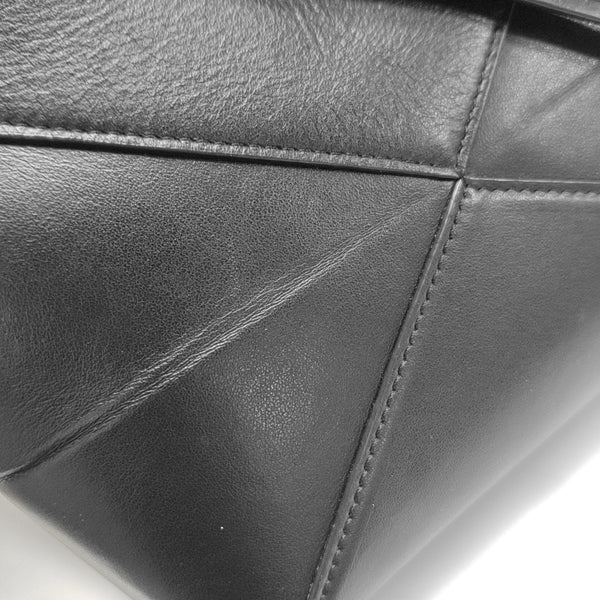 Origami Ala Quilted Lambskin Black