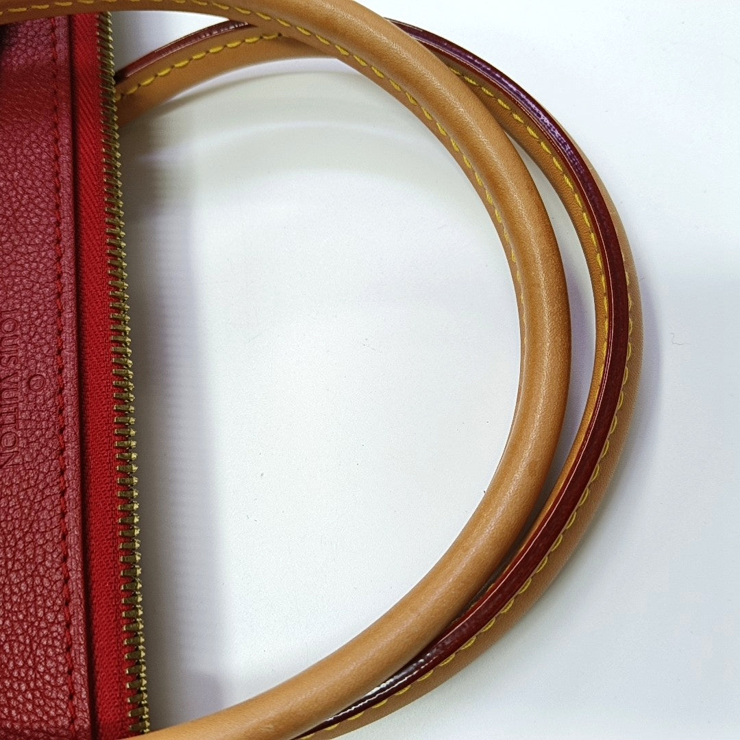 PALLAS MM Monogram Coated Canvas Brown