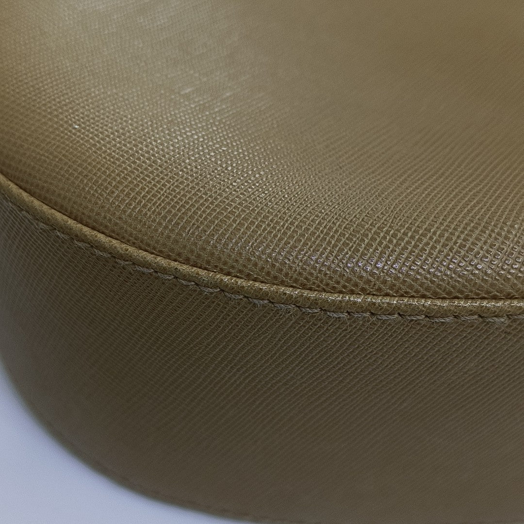 Calfskin Shoulder Bag Beige