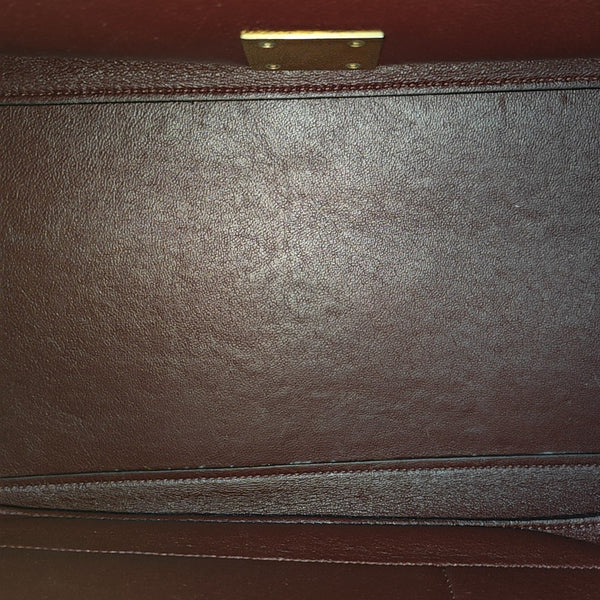 TRAPEZE Small Calfskin Red
