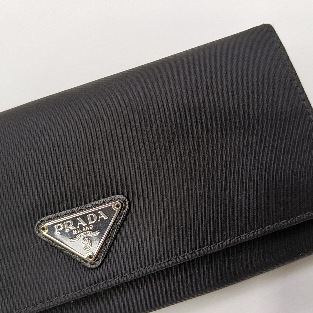 Nylon Wallet Black