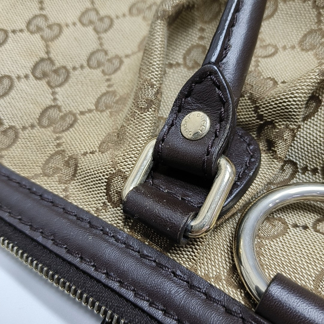 Sukey Monogram Canvas Brown