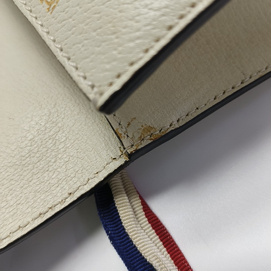 Sylvie Small Calfskin White