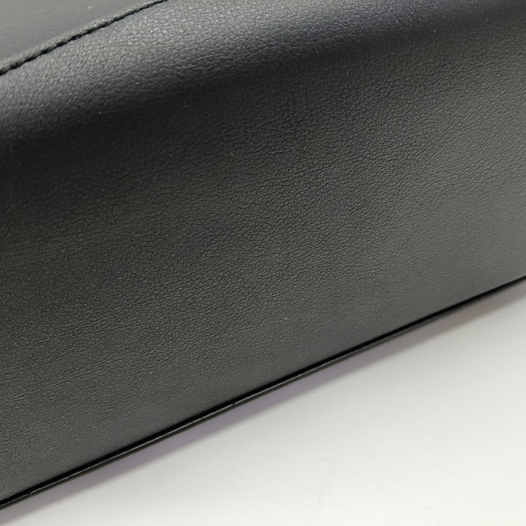 Puzzle Small Quilted Calfskin Black