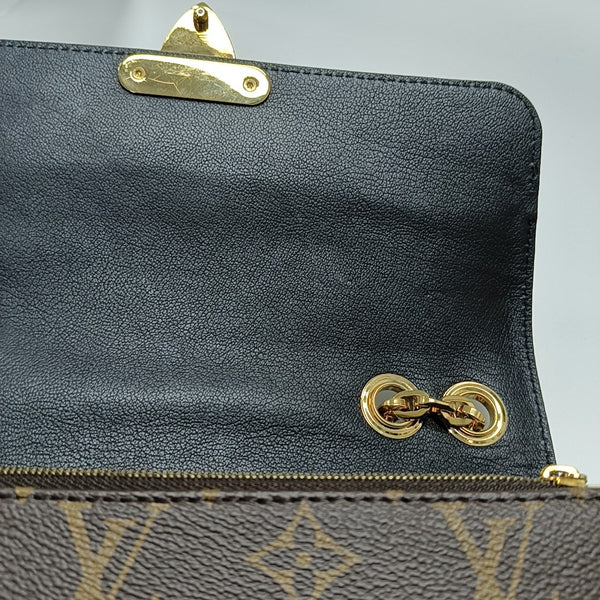 MARCEAU Monogram Coated Canvas Brown