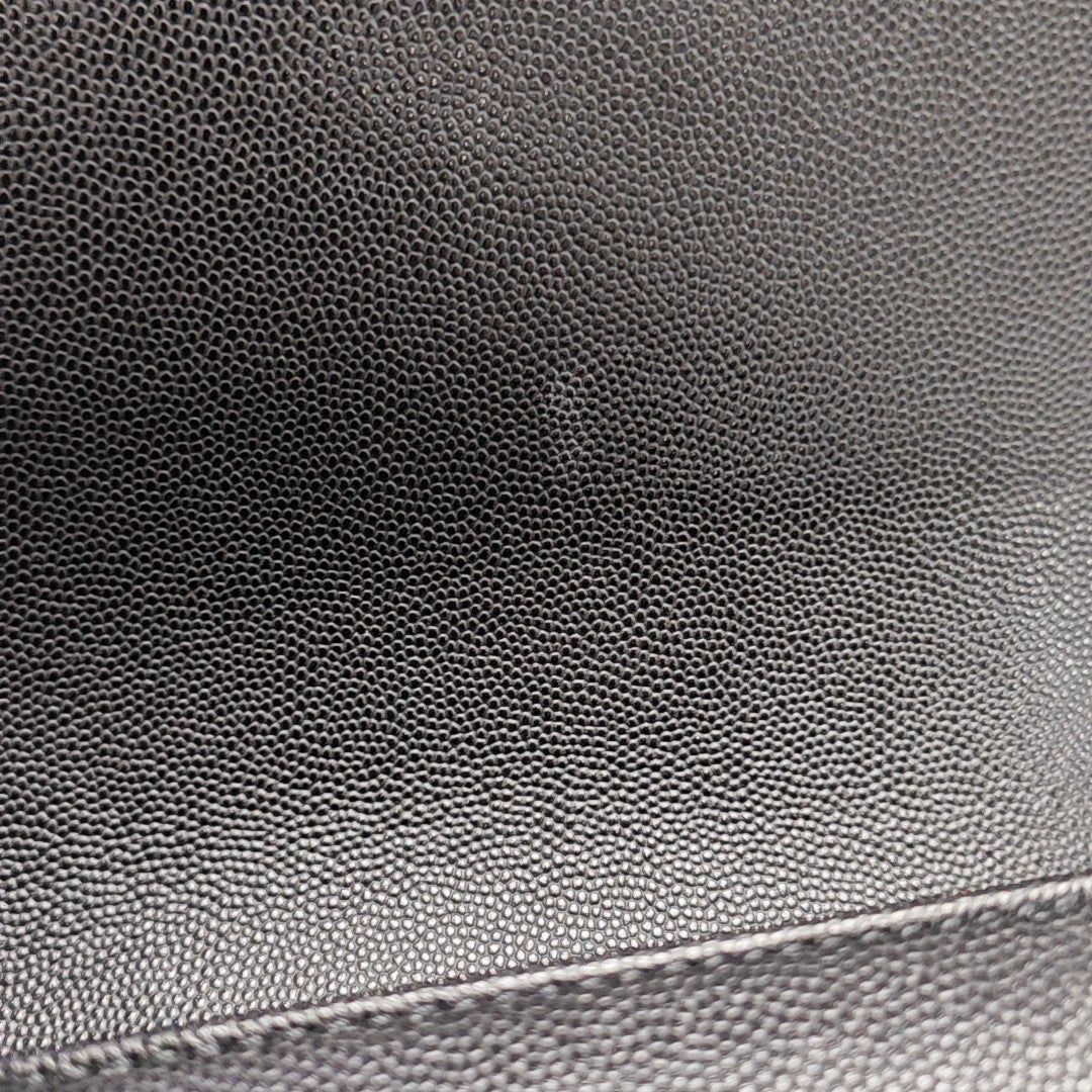 BOY CHANEL Medium Quilted Grained Calfskin Black