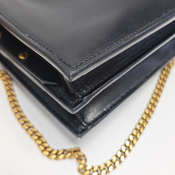 CASSANDRA Calfskin Black