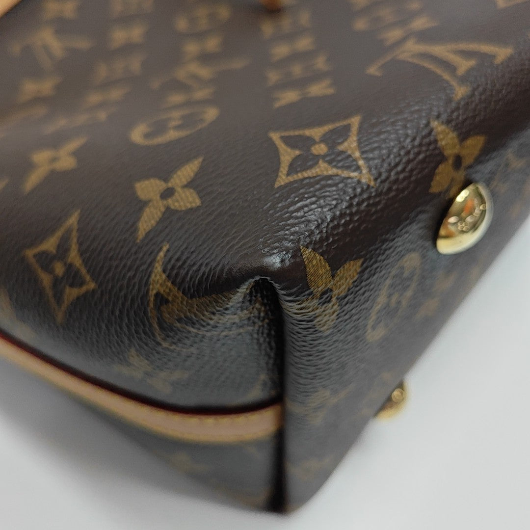 CARRYALL PM Monogram Coated Canvas Brown