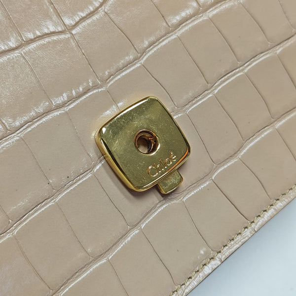 Chloé C Calfskin Beige
