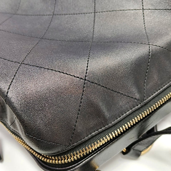 Quilted Lambskin Black