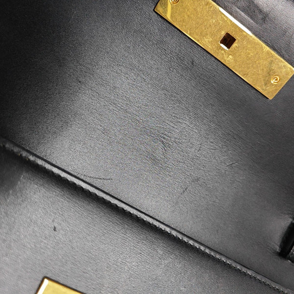 MANHATTAN Medium Calfskin Black