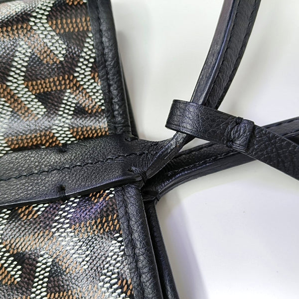 Anjou Mini Coated Canvas Black