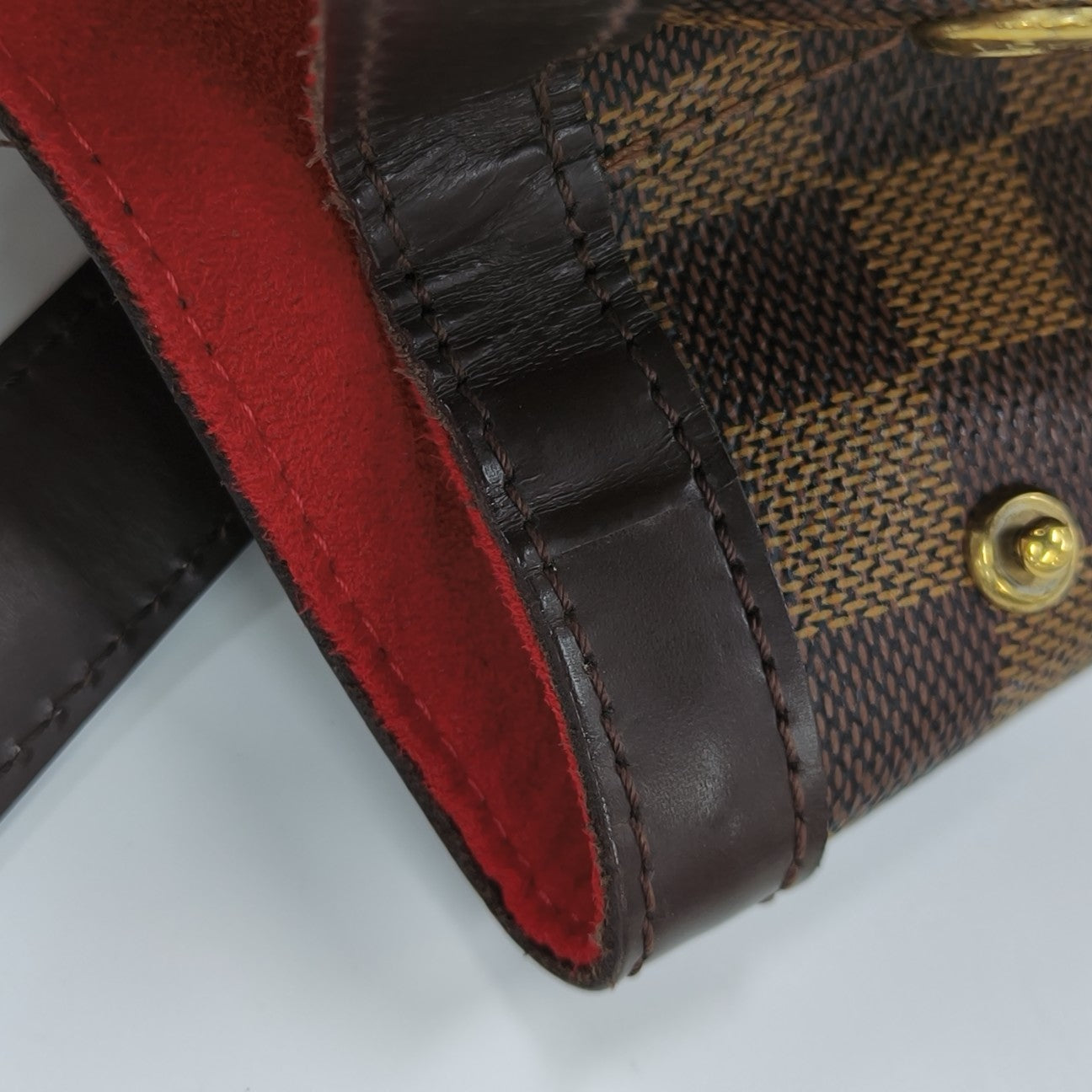 HAMPSTEAD GM Damier Ebene Coated Canvas Brown
