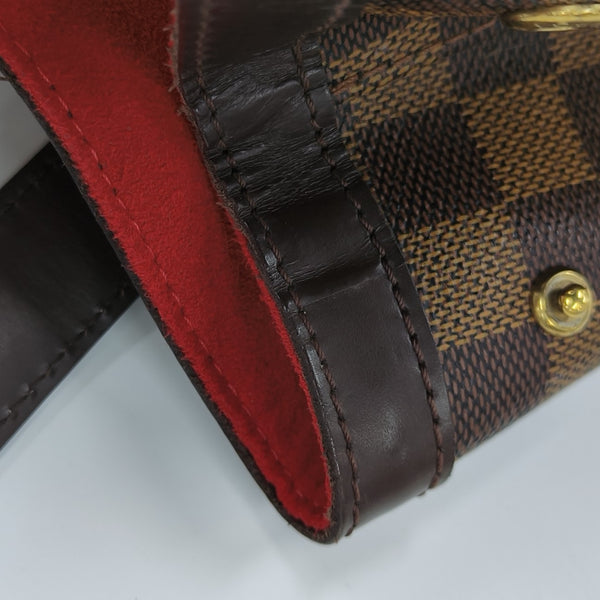 HAMPSTEAD GM Damier Ebene Coated Canvas Brown