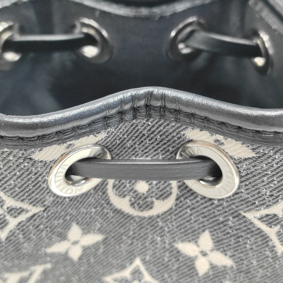 NOÉ Nano Monogram Canvas Gray