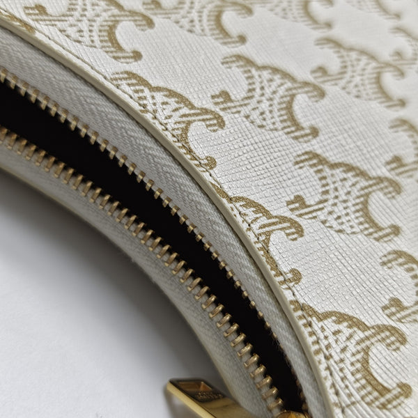 AVA Medium Coated Canvas White