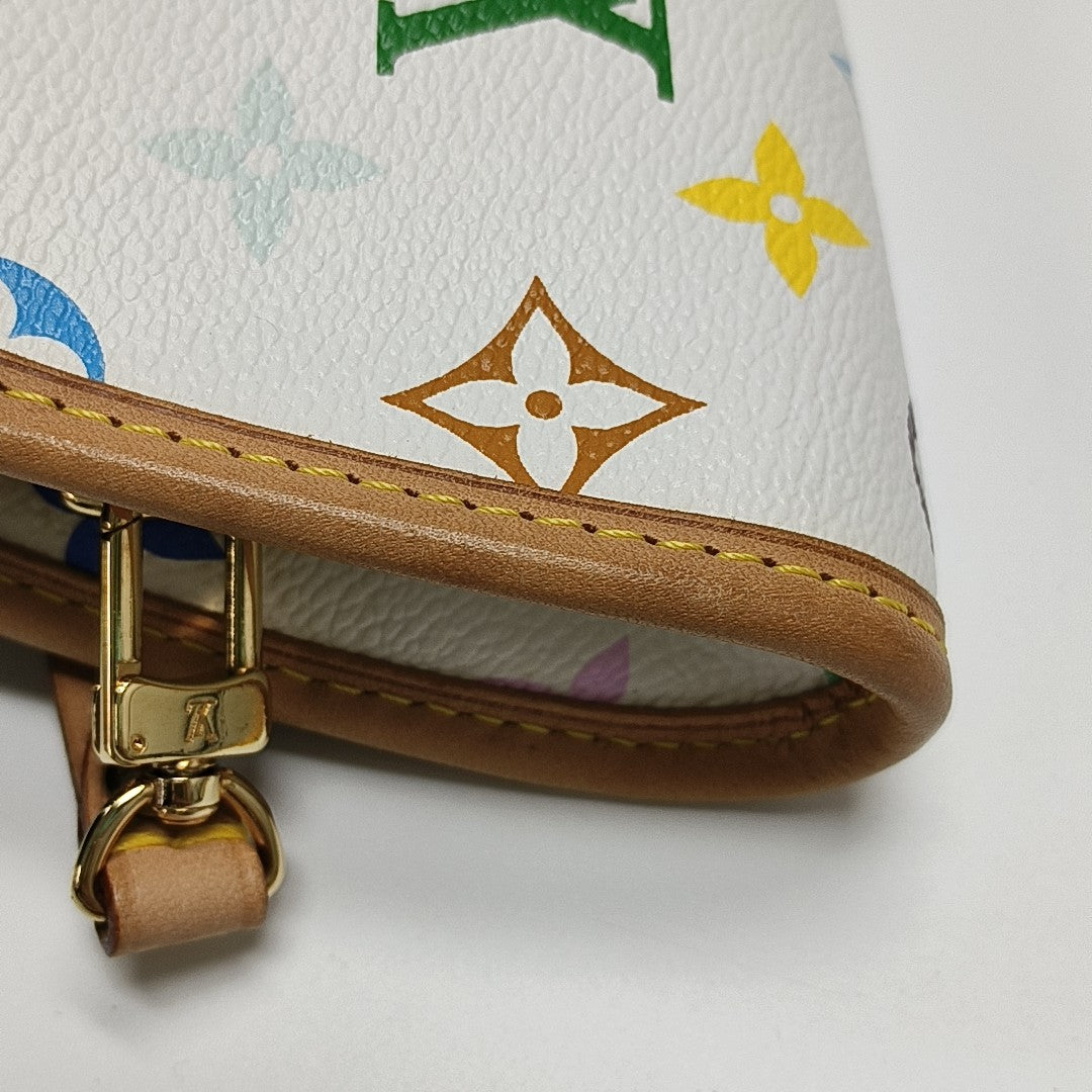 LV × TM SHIRLEY Monogram Coated Canvas White
