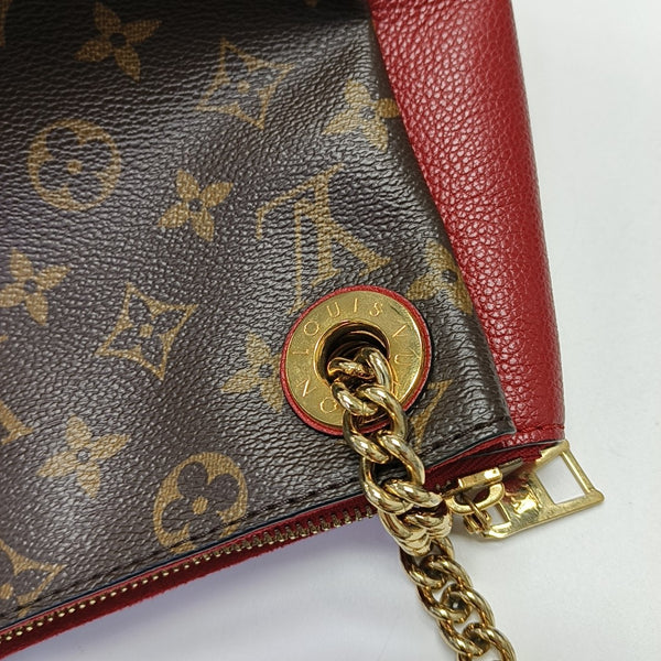 SURENE BB Monogram Coated Canvas Brown