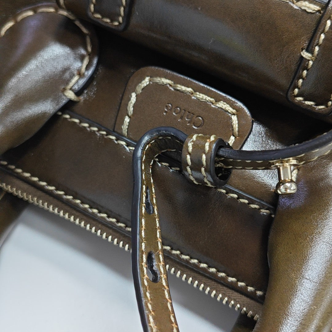 Edith Mini Calfskin Brown