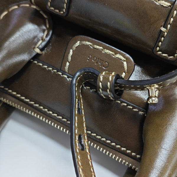 Edith Mini Calfskin Brown