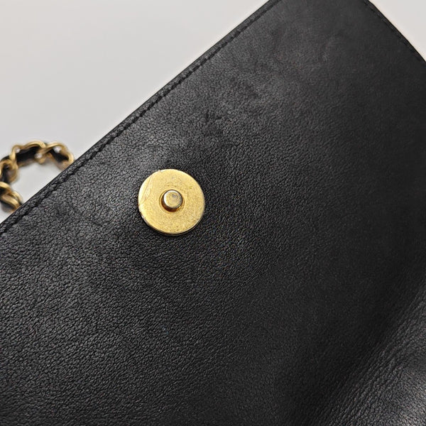 Quilted Calfskin Black
