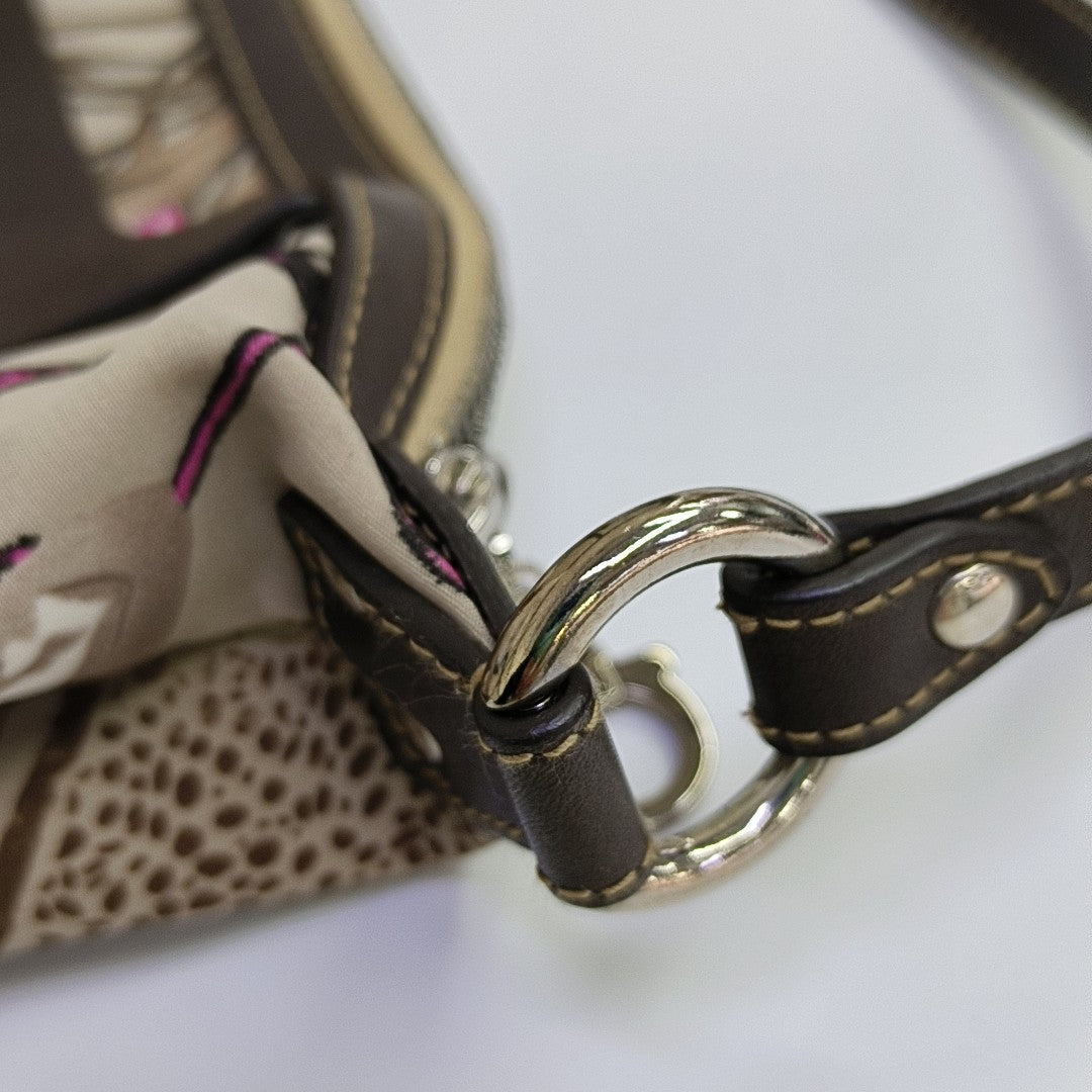 Nylon Top Handle Bag Multicolor