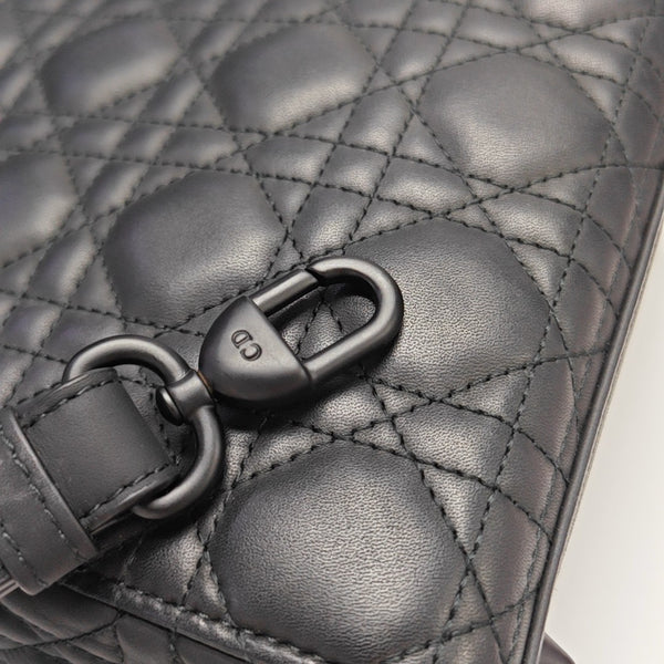 Lady Dior Small Cannage Calfskin Black