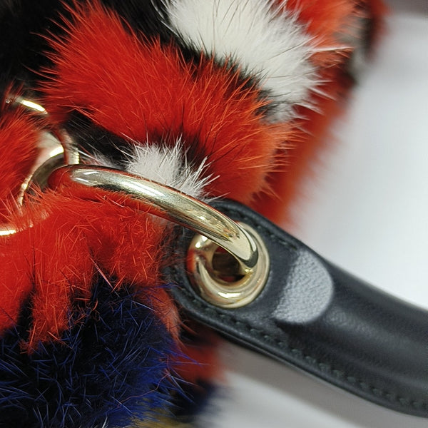Lady Dior Medium Fur Multicolor