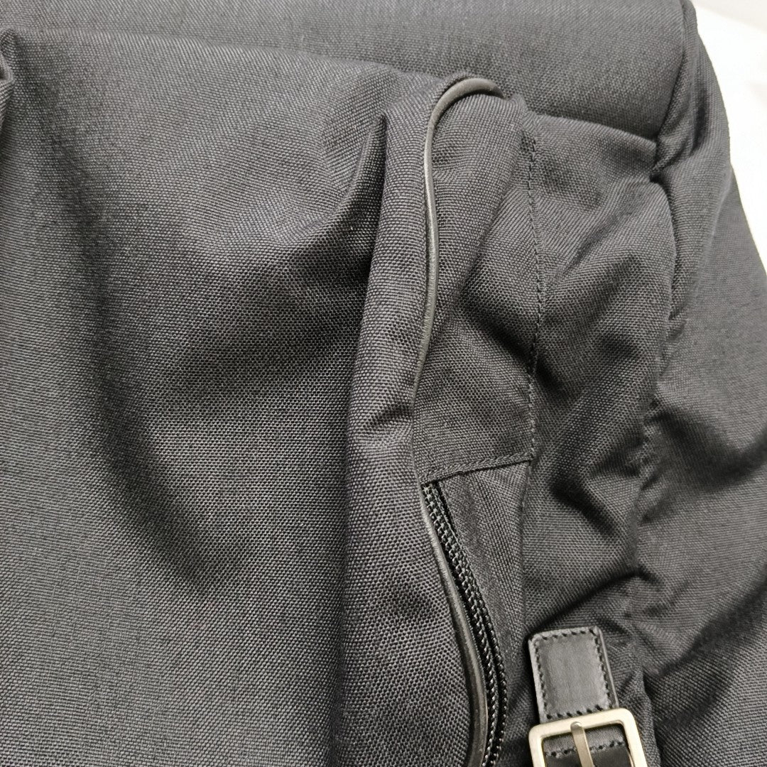 Canvas Backpack Black