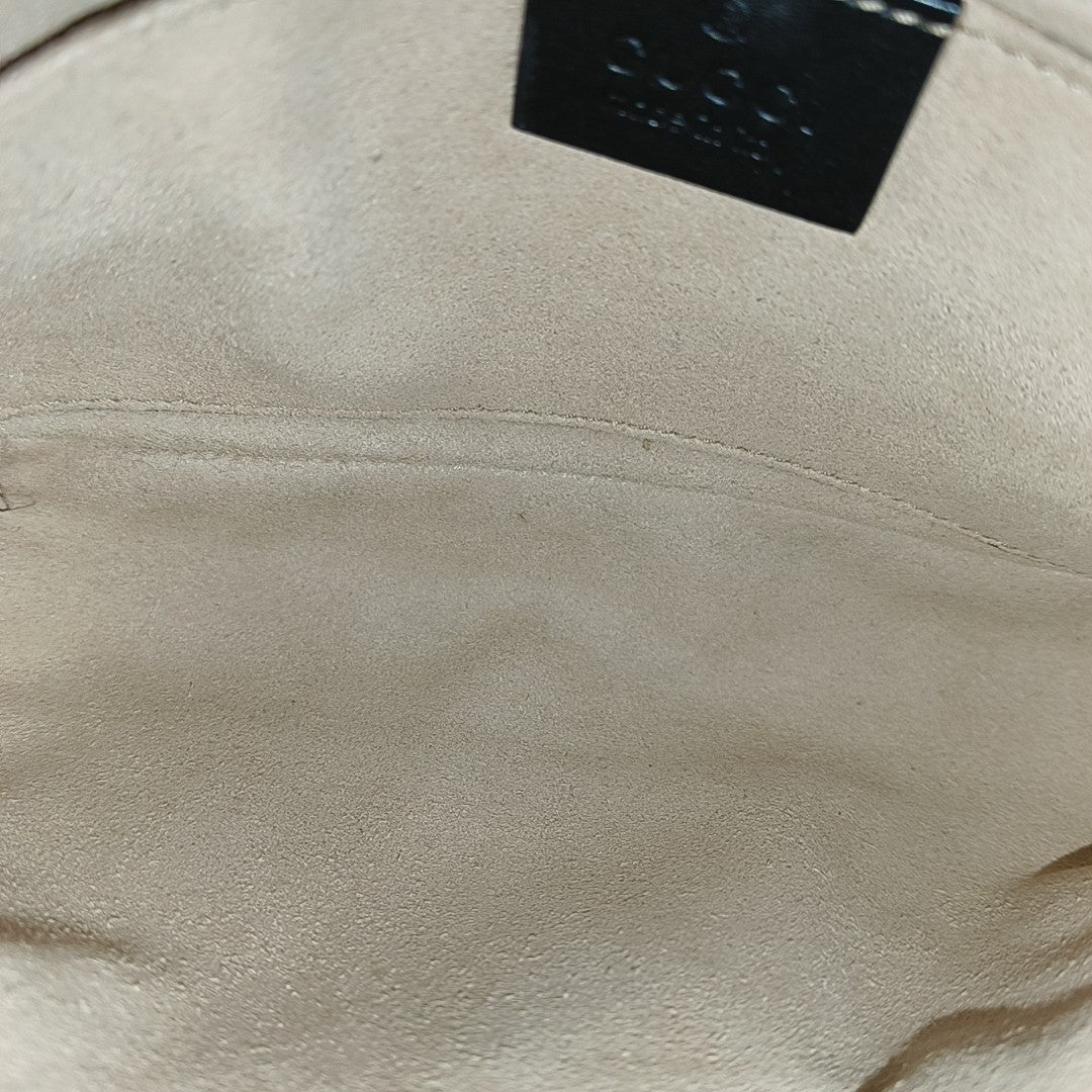 GG Marmont Small Quilted Calfskin Black