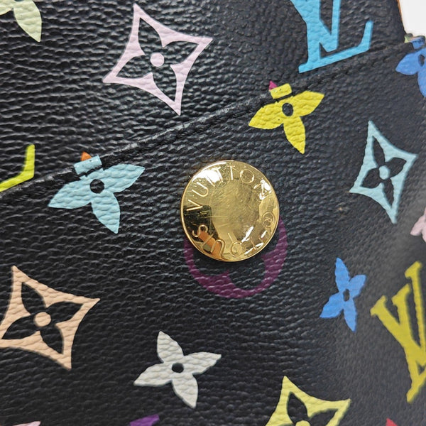 LV × TM RIFT Monogram Coated Canvas Black