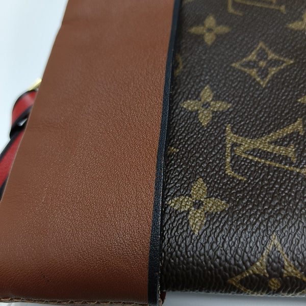 TUILERIES Monogram Coated Canvas Brown
