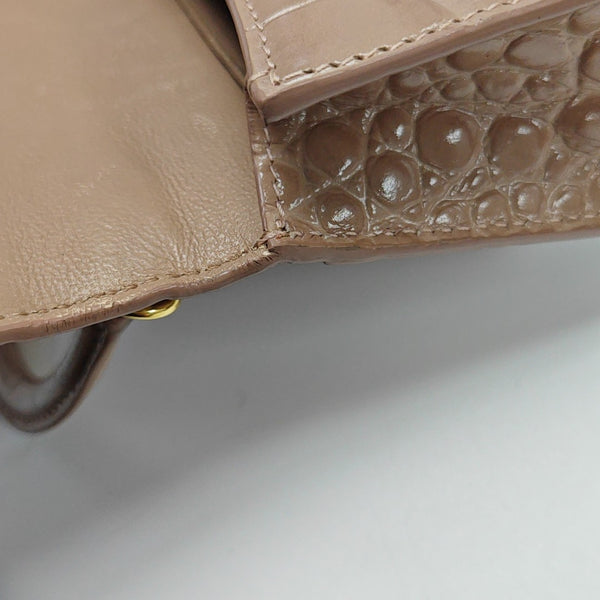 Hourglass Mini Calfskin Pink