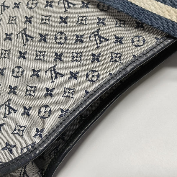 MARY KATE Monogram Canvas Gray