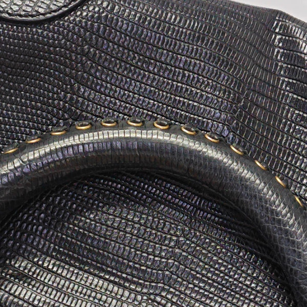 Calfskin Shoulder Bag Black