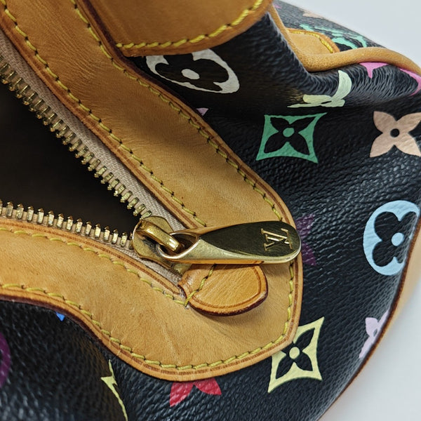 LV × TM CLAUDIA Monogram Coated Canvas Black